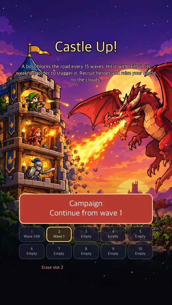 Title: Campaign and 10 save slots